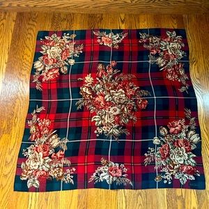 Authentic Ralph Lauren vintage 100% silk scarf